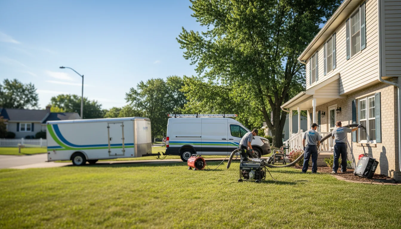 Flooded Basement Restoration And Cleanup With Repair in Townsend, WI near me